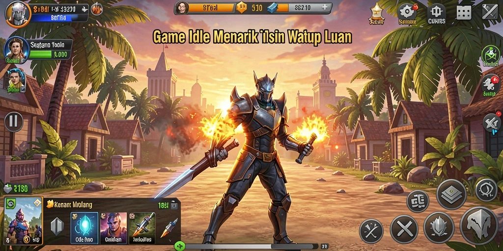 Tampilan gameplay 8180 yang menarik dan memikat.