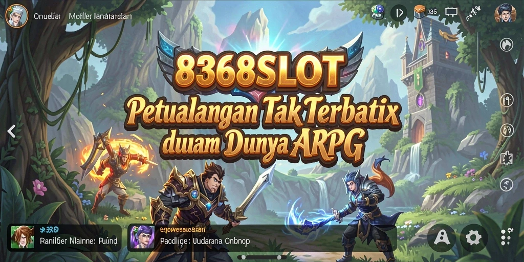 Gameplay seru dalam dunia fantasi ARPG 8368SLOT.