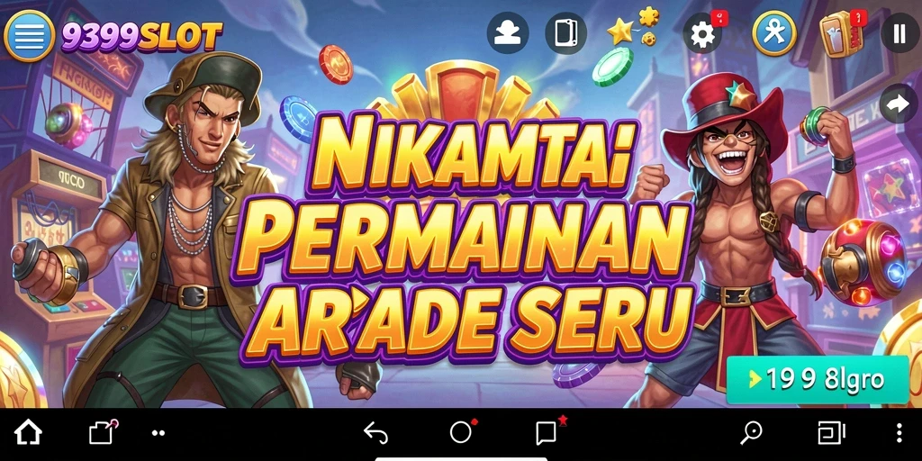 Screenshot menampilkan gameplay seru dari 9399SLOT.