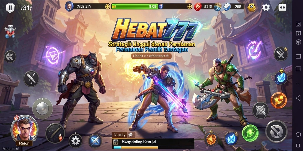 Gameplay HEBAT777 yang menegangkan dengan strategi yang mendalam.