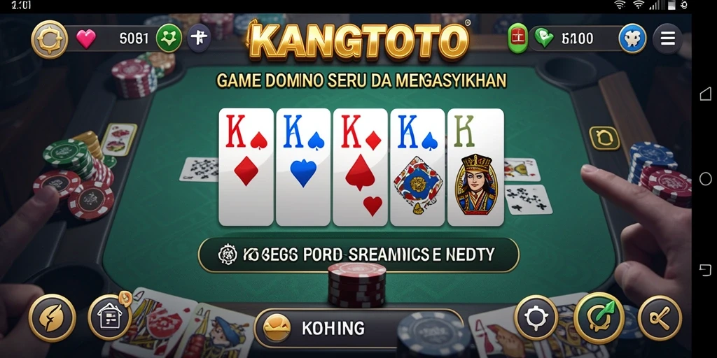 Tampilan gameplay KANGTOTO yang mengasyikkan di layar.