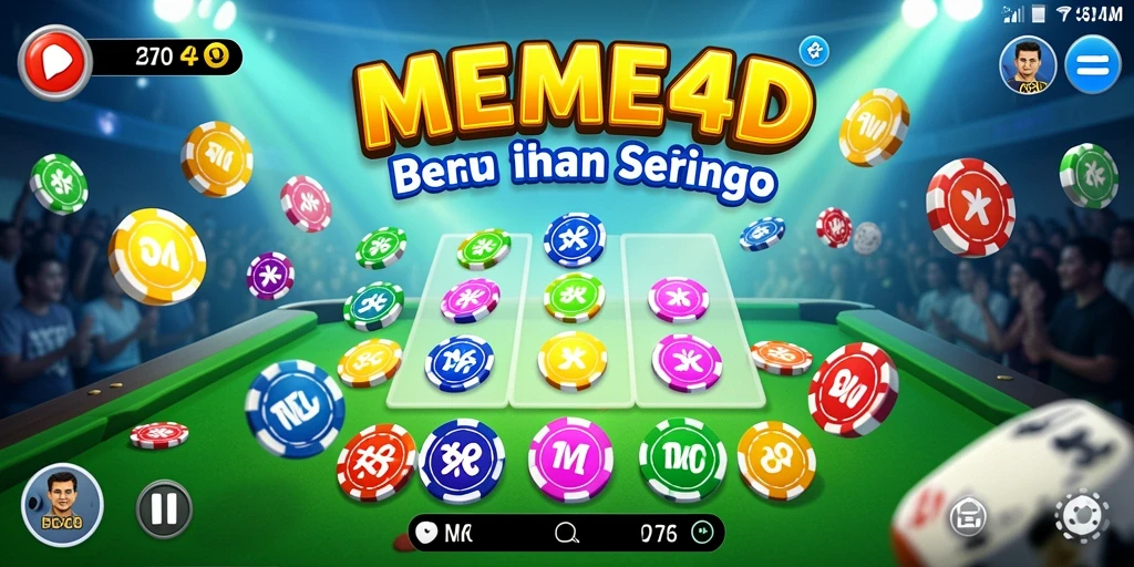 Tampilan gameplay seru dan interaktif permainan Bingo.